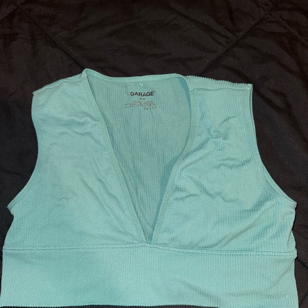 Garage Women's Aqua V-Neck longer bra